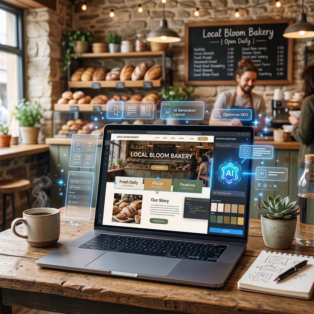 Creación de webs con IA para negocios locales