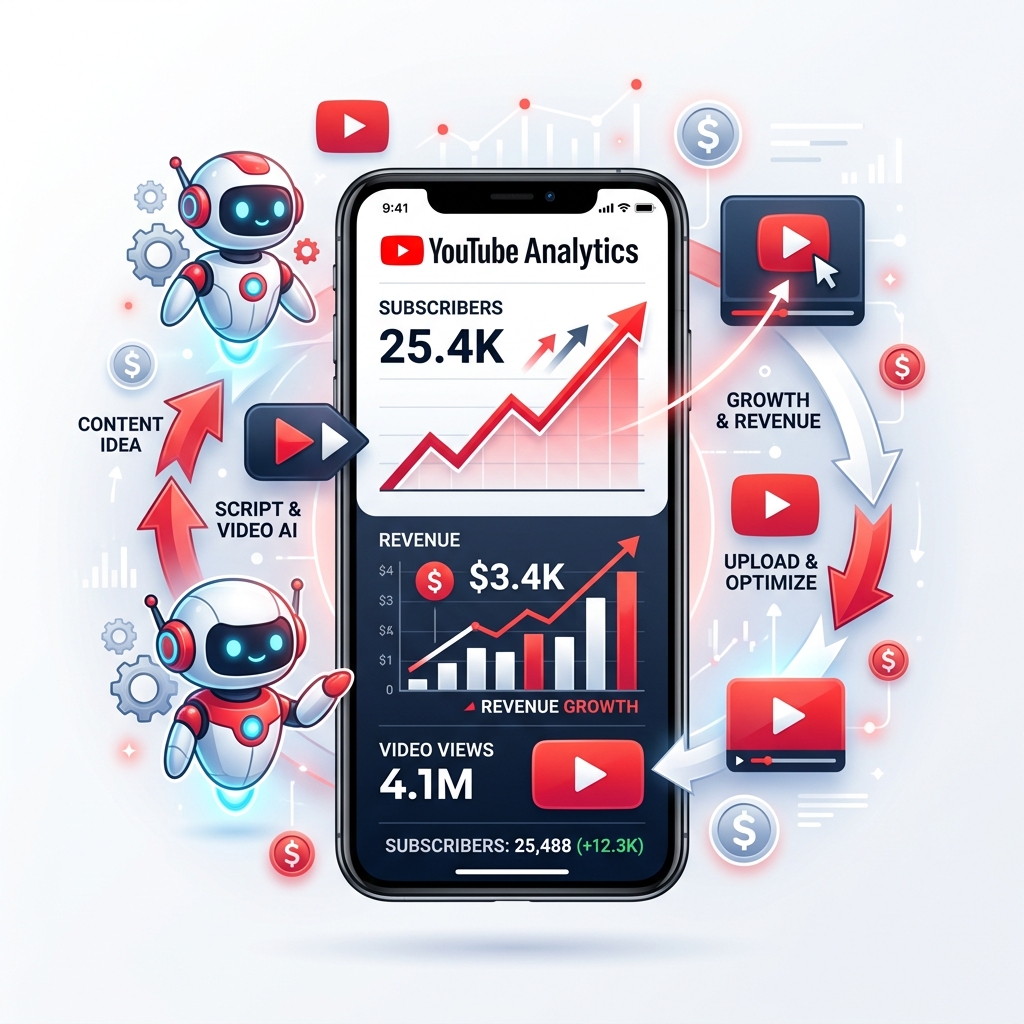 Automatización de YouTube con Inteligencia Artificial